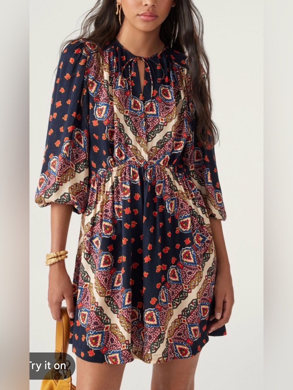 EUC Ba&sh Jasper Lady Boho Mini Dress
